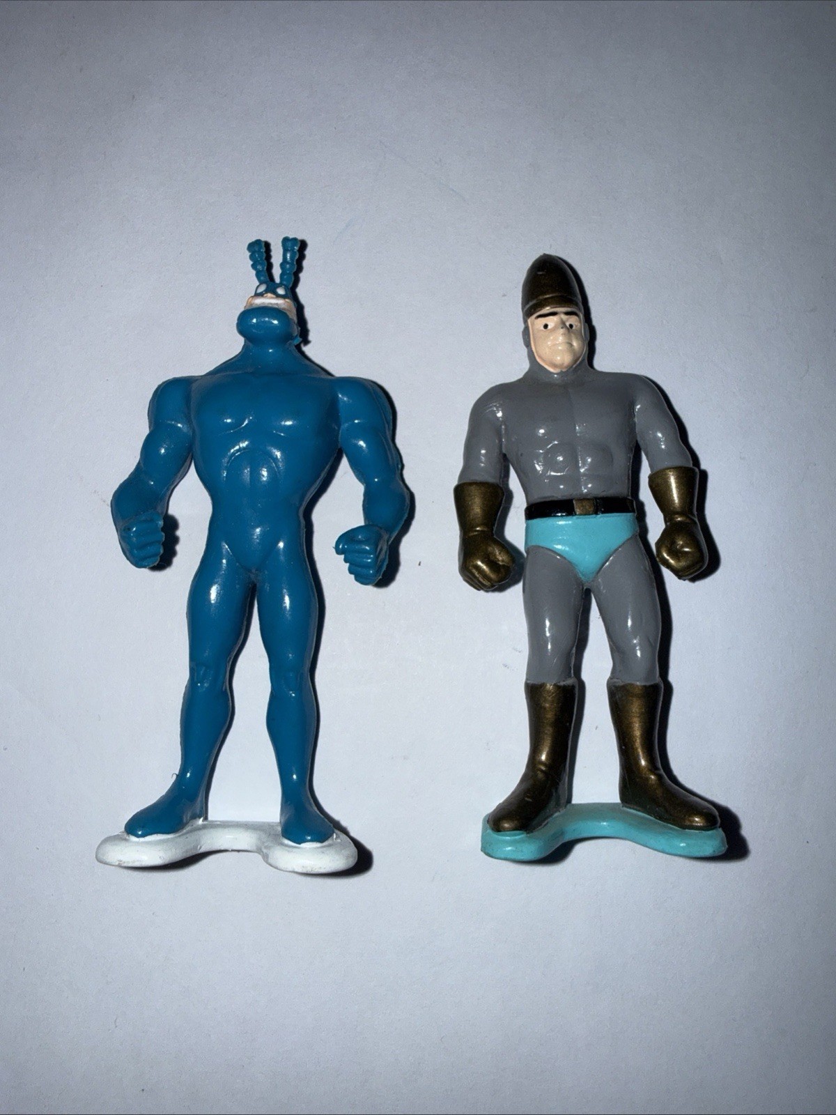 The Tick (1994) 3.25&Prime; Action Figure plus the Human Bullet action figure, NM