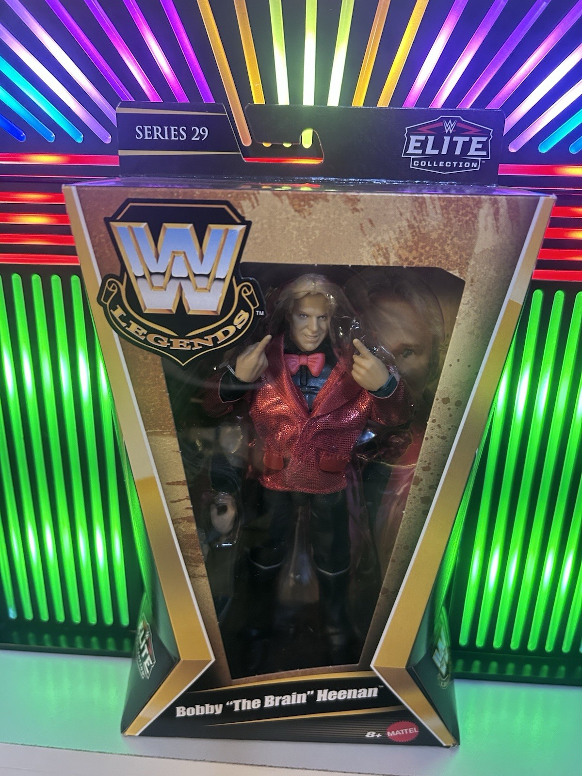WWE Bobby « The Brain » Heenan Elite Collection Legends 6&Prime; Figure Series 29 NEW