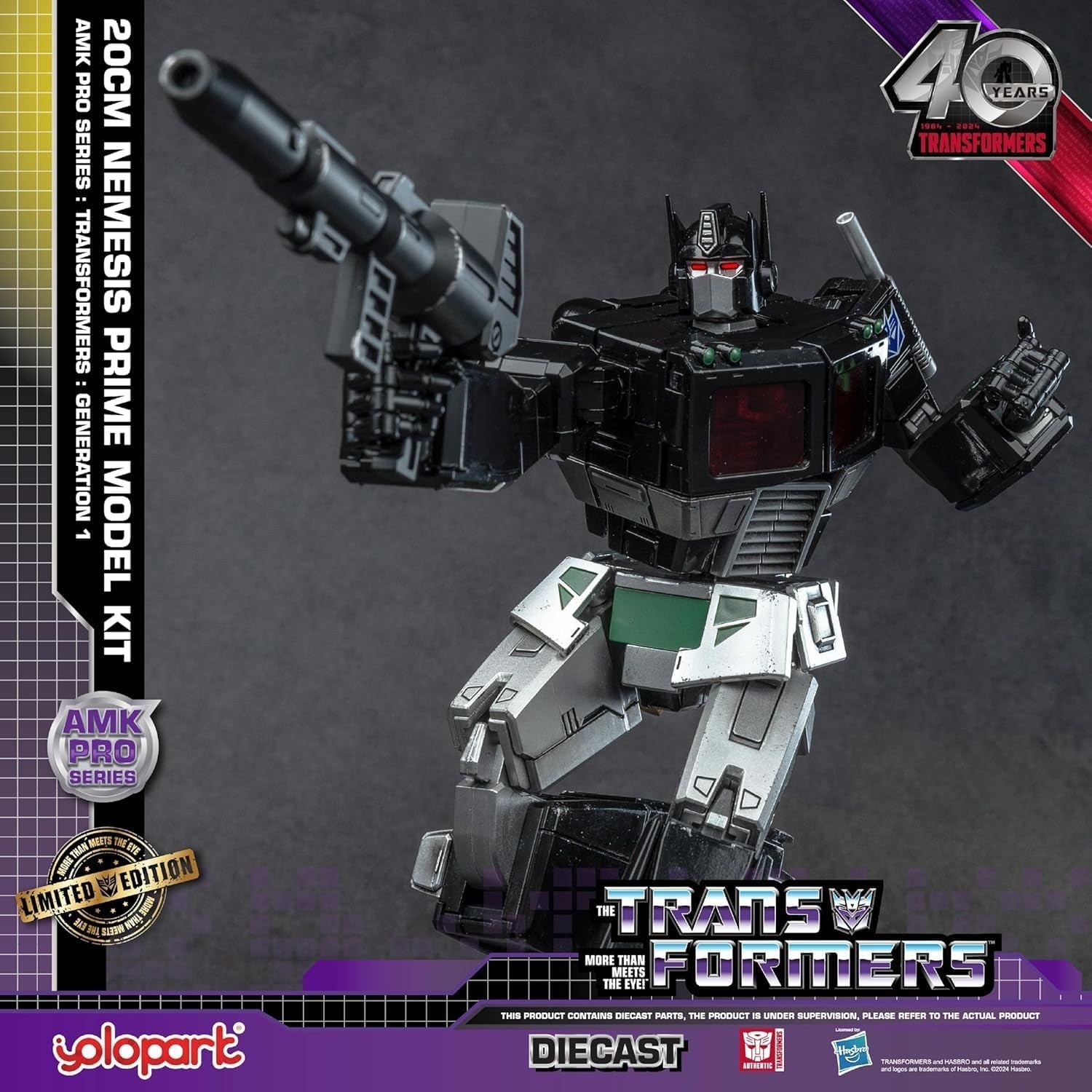 Transformers G1 Nemesis Prime – Highly Articulated Figure