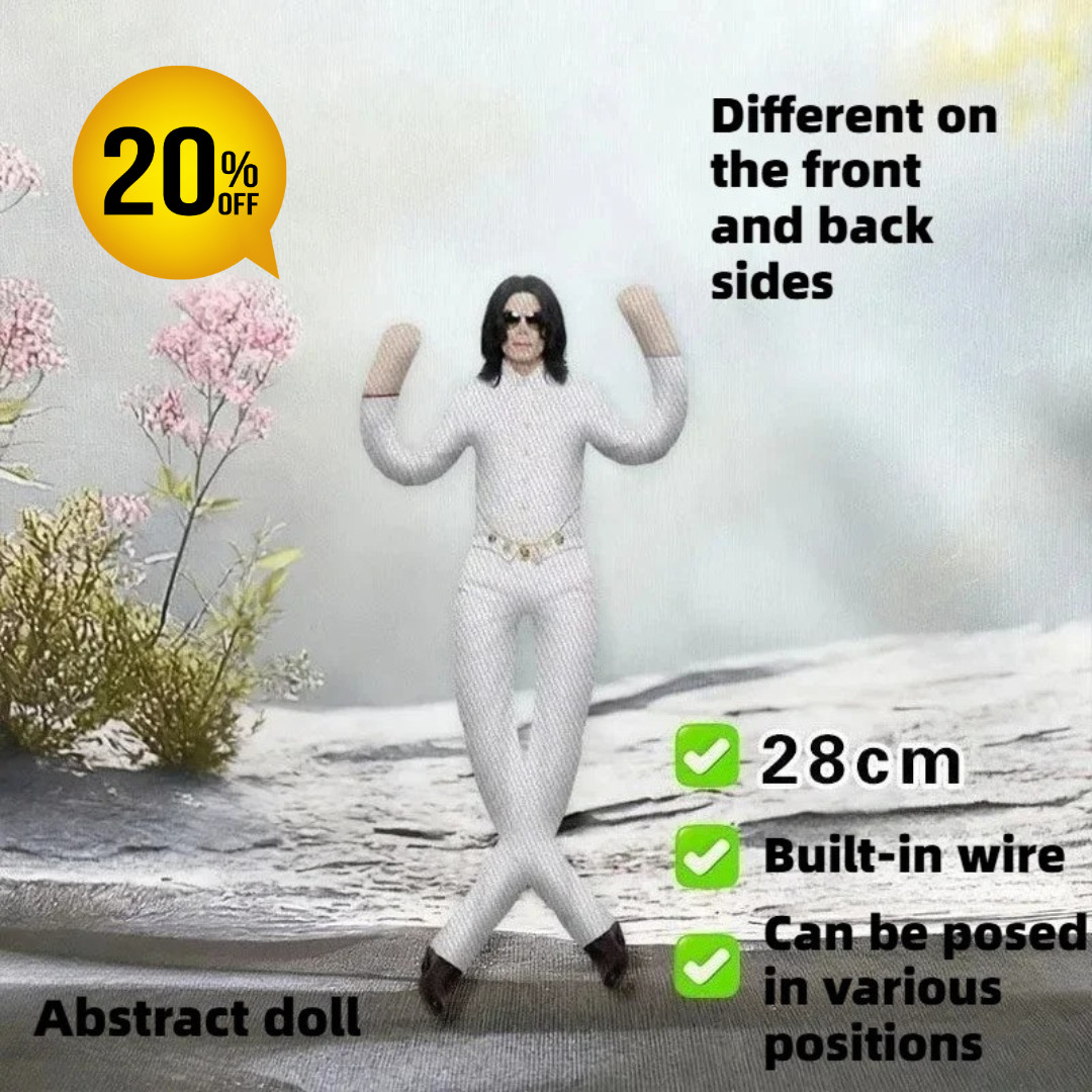 Michael Jackson Plush Doll Cosplay Stuffed Figure Collectible Room Decor Gift