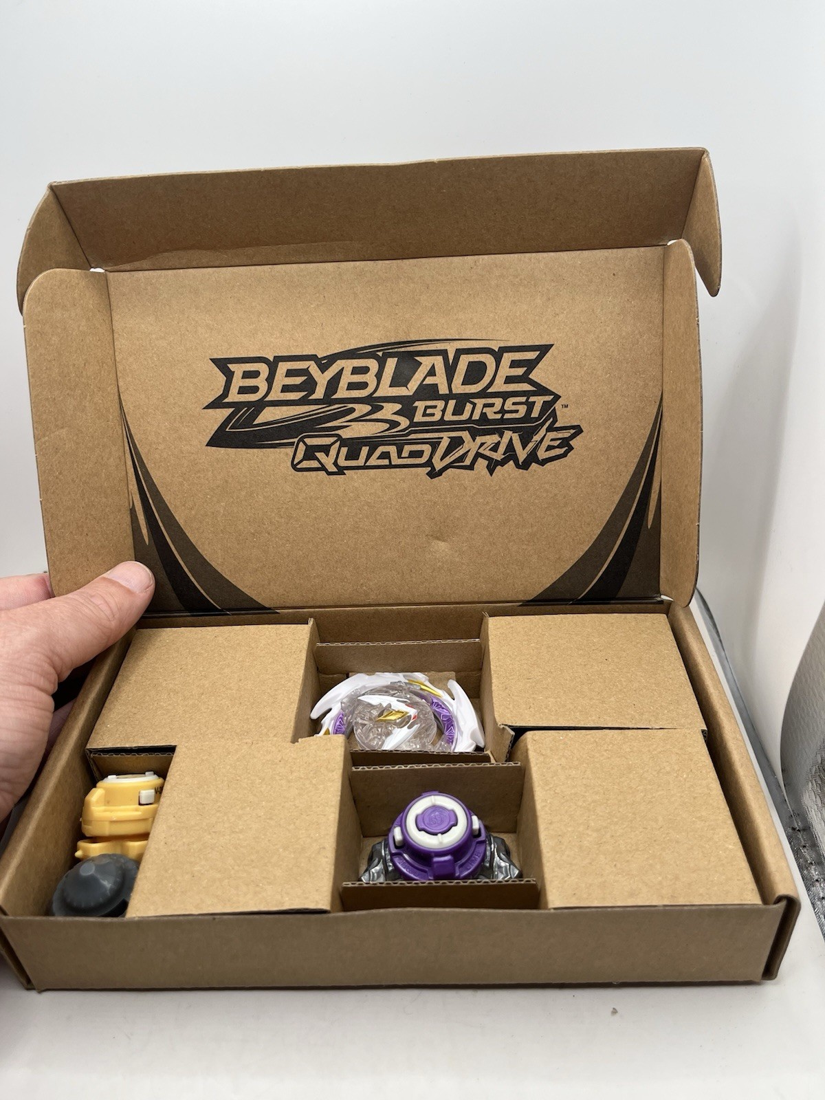 Beyblade Burst QuadDrive Quantum Pulse 3-Pack Hasbro F3340 Brand New