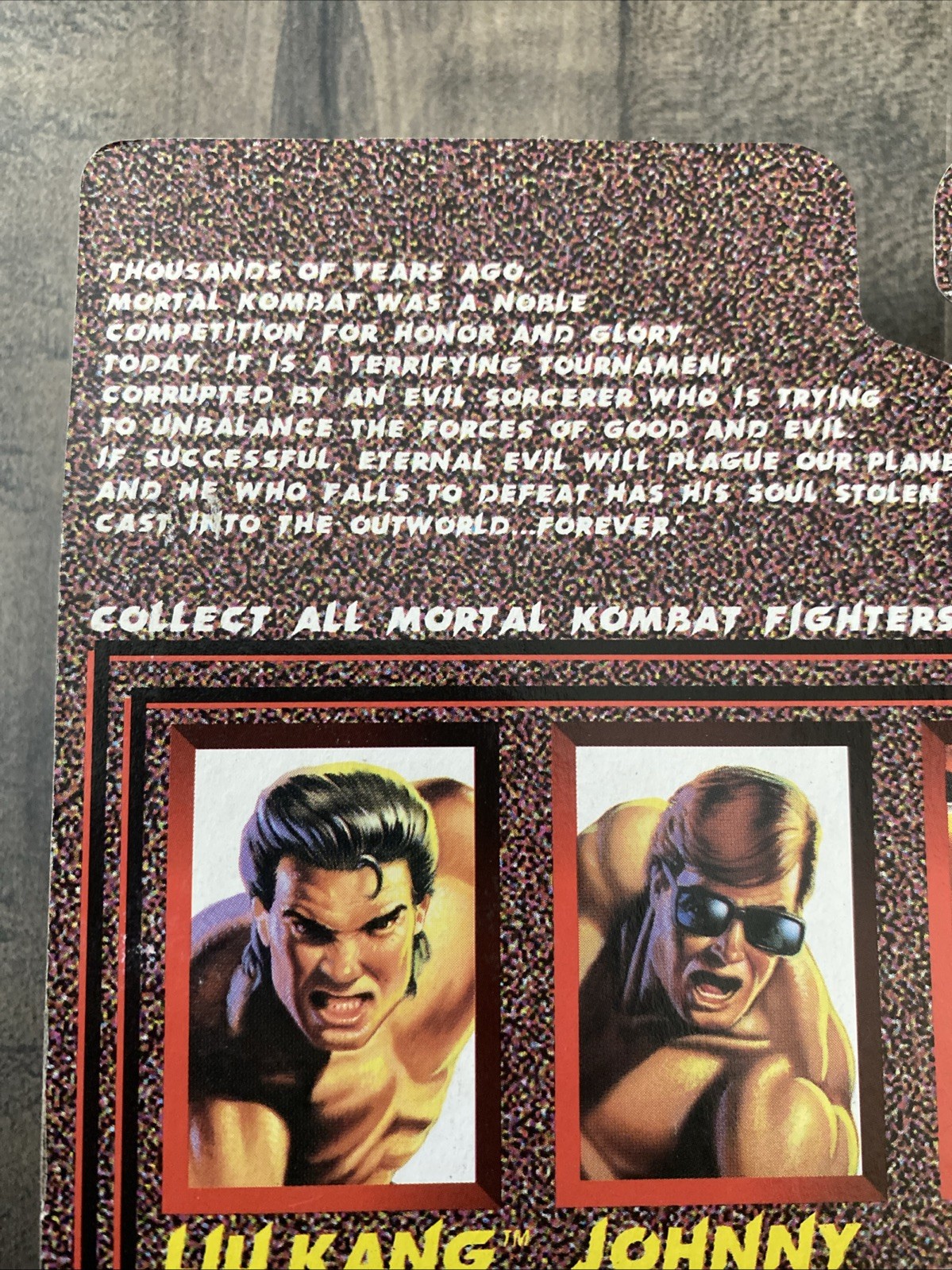 Mortal Kombat Sub-Zero Spring Action Ice Fist 1994 Vintage Movie Toy Hasbro READ