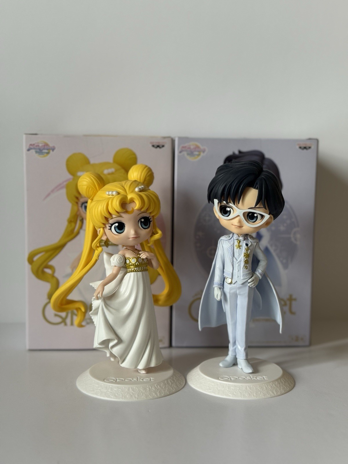 Sailor Moon Eternal Q posket-PRINCESS SERENITY & PRINCE ENDYMION Normal ver. Set