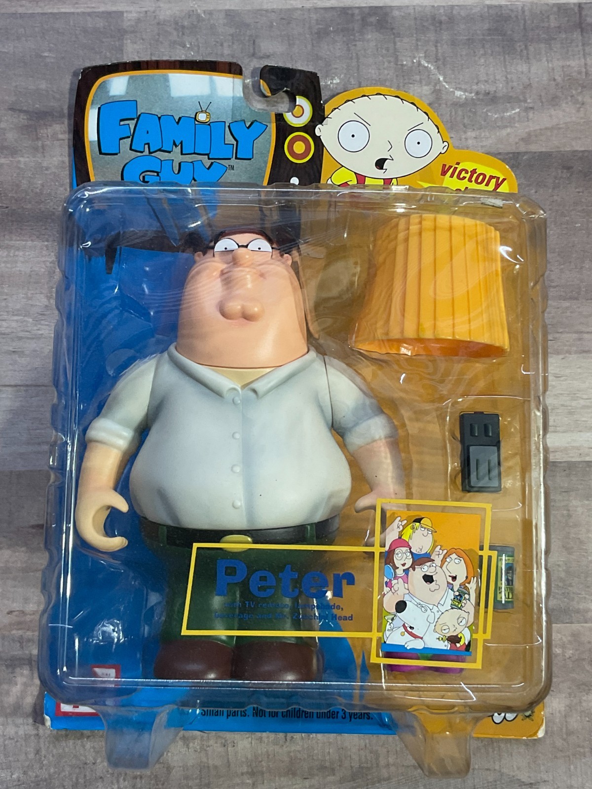 Peter Griffin VARIANT Eyes Series 1 2004 FAMILY GUY Mezco SEALED G5