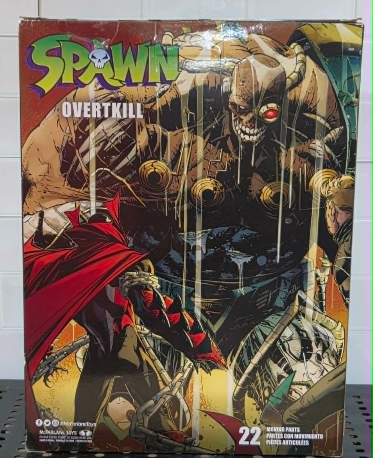 McFarlane Toys Spawn Overtkill Action Figure