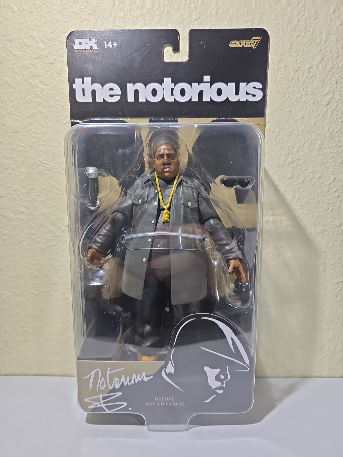 The Notorious B.I.G. BIG 7&Prime; Scale Deluxe Action Figure Super 7 Biggie Smalls