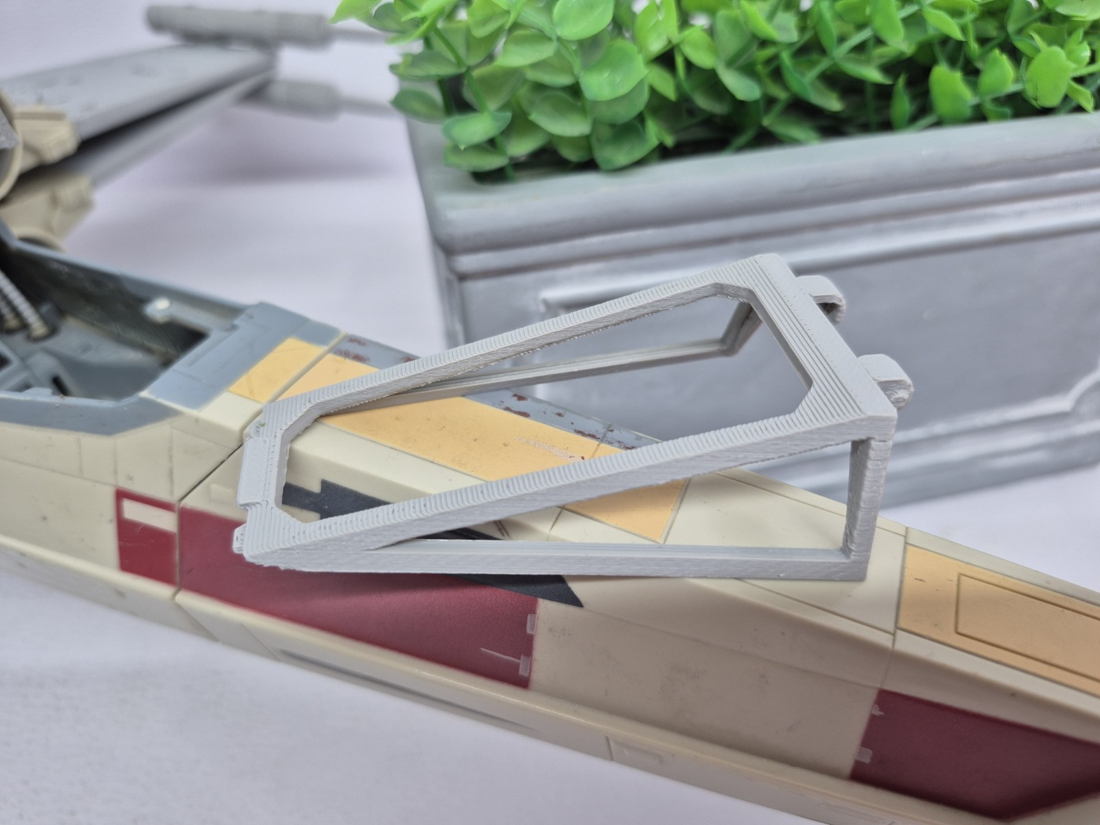 X Wing Canopy Death Star Trench Run 2011 STAR WARS Toys R Us EXCLUSIVE 3d