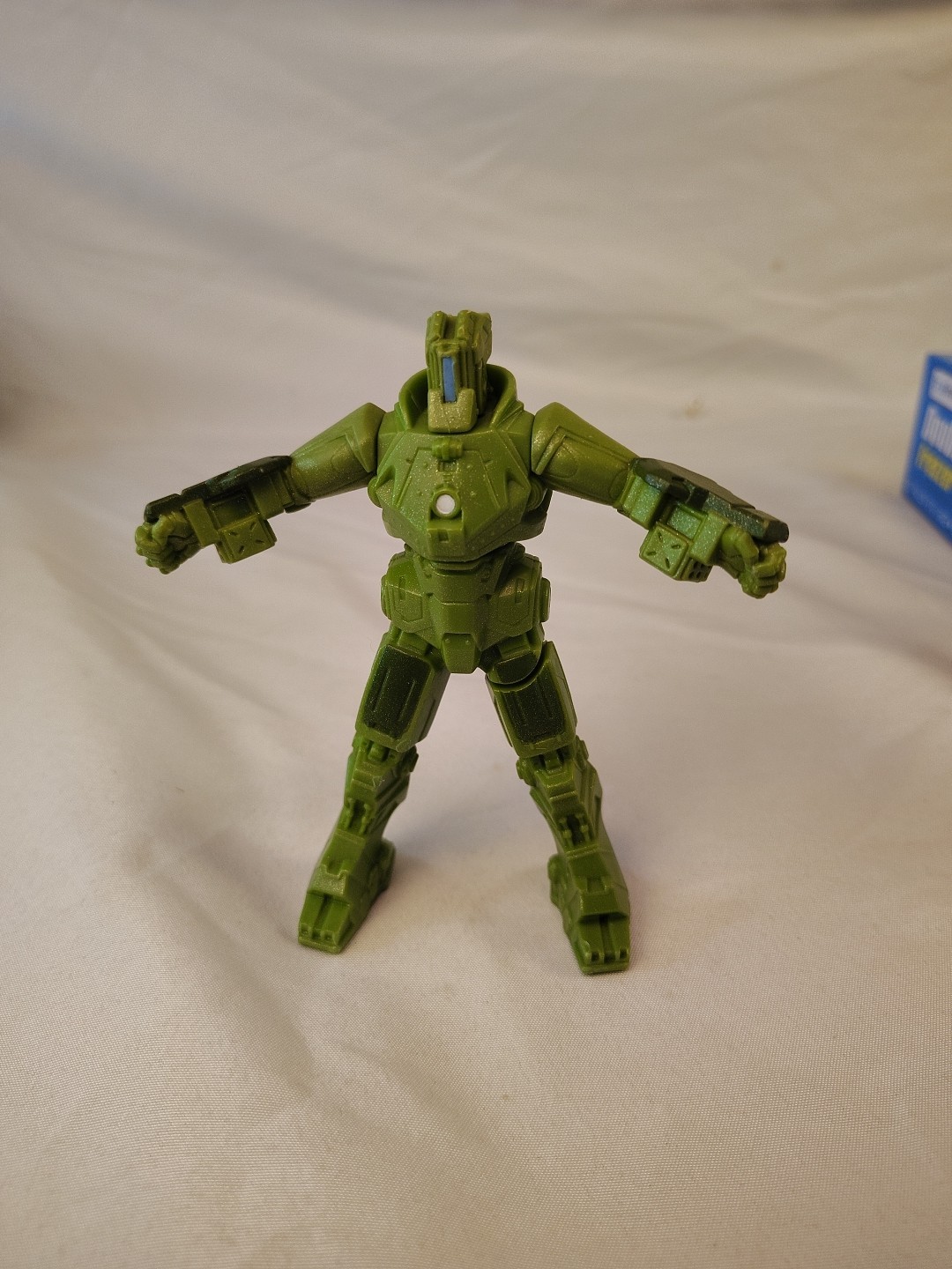 Robot Action Figure Plastic Green Less Than 5in Toy Collectible Figurine