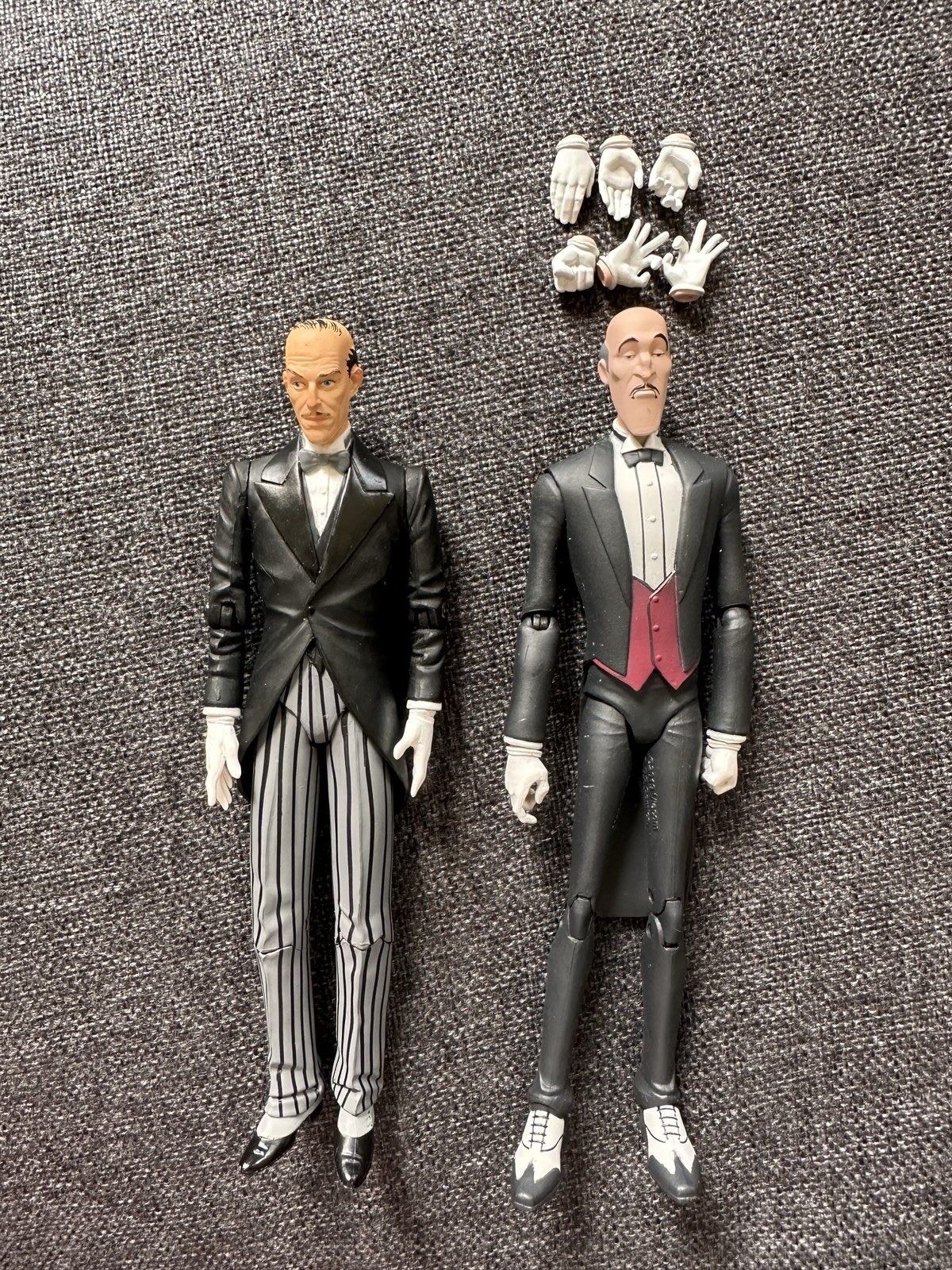 DC Direct/Collectibles Alfred Pennyworth Action Figures (Hush & TMNT)