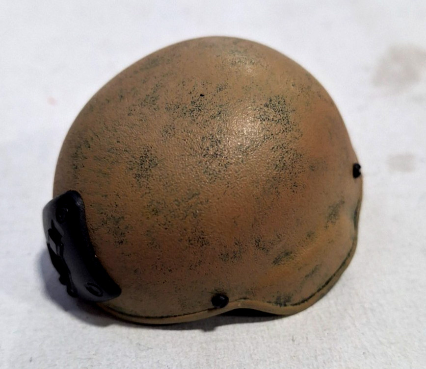Hot Toys 1/6 Scale USA Modern Tan Protec Helmet with Straps for 12&Prime; Figs JM-629
