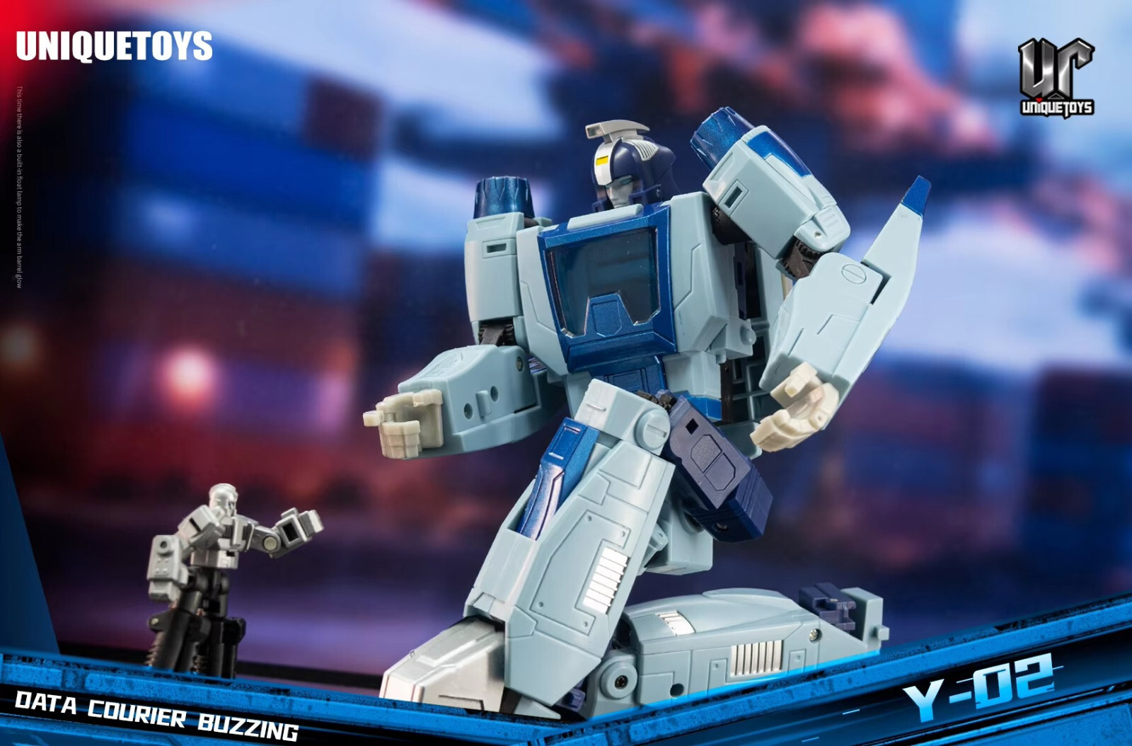 Transformation Blurr DATA COURIER BUZZING Unique Toys UT Y-02 Y02 14cm