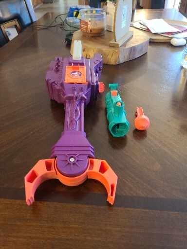 The Real Ghostbusters Ghost Grab A Meter Complete Kenner 1990