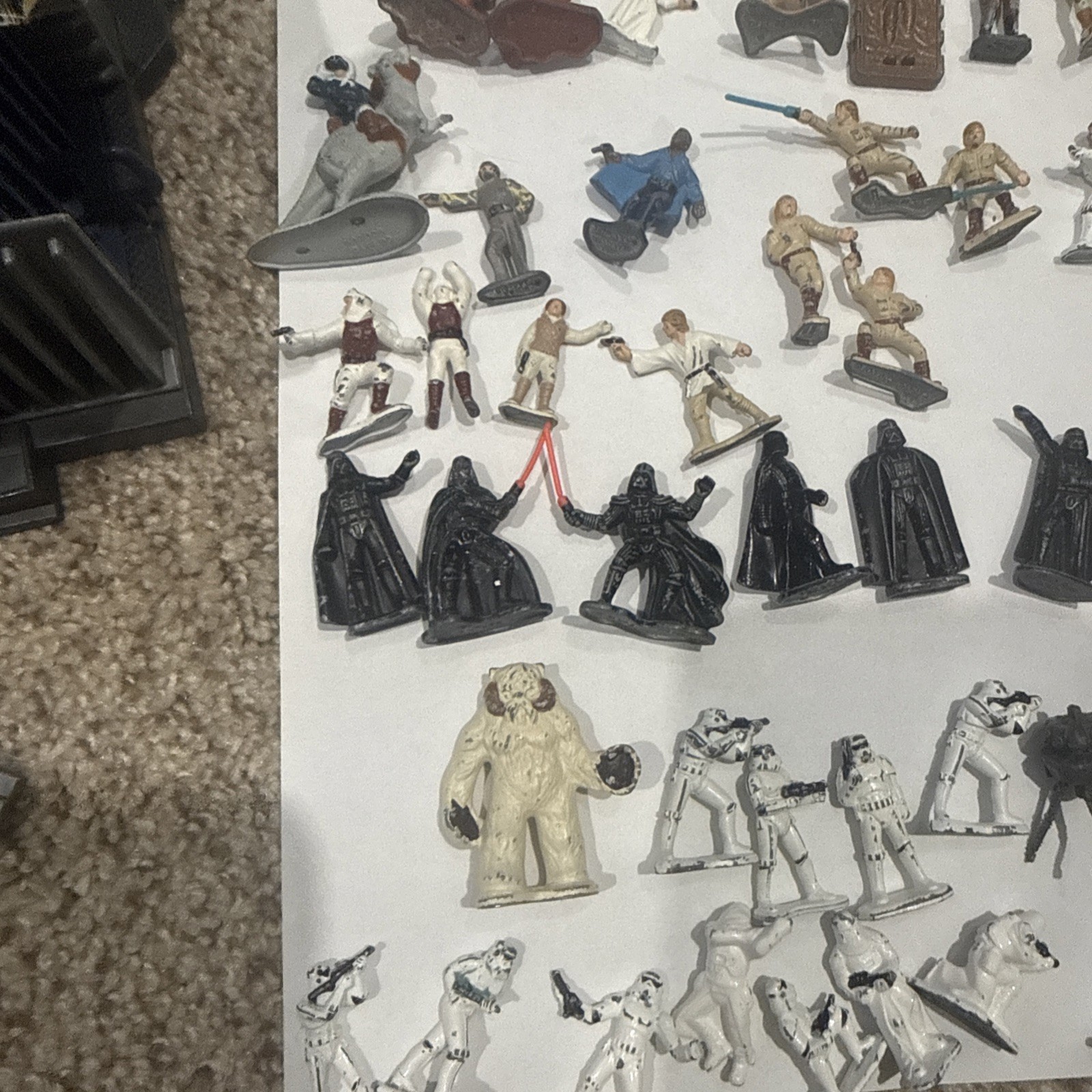 Huge Vintage Micro Collection Star Wars Kenner Lot