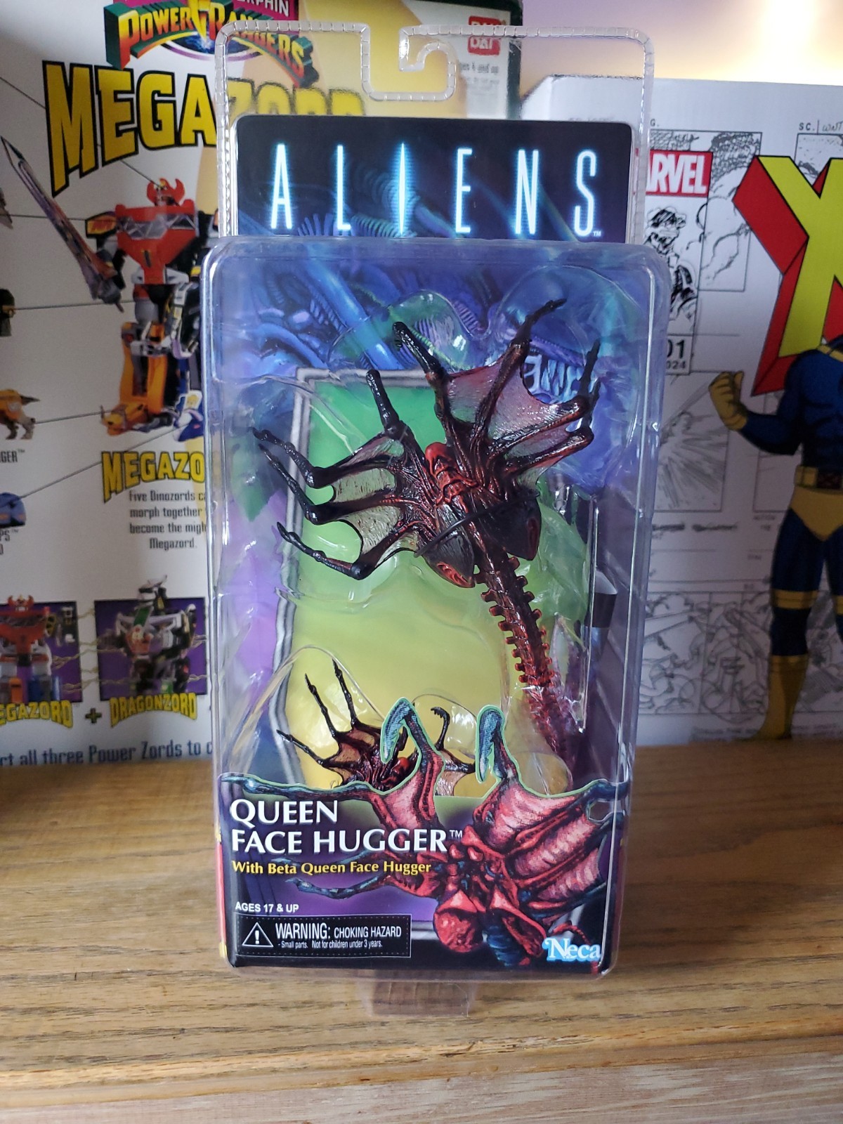 Neca Aliens Queen Face Hugger & Beta Queen Face Hugger Action Figure – NIB