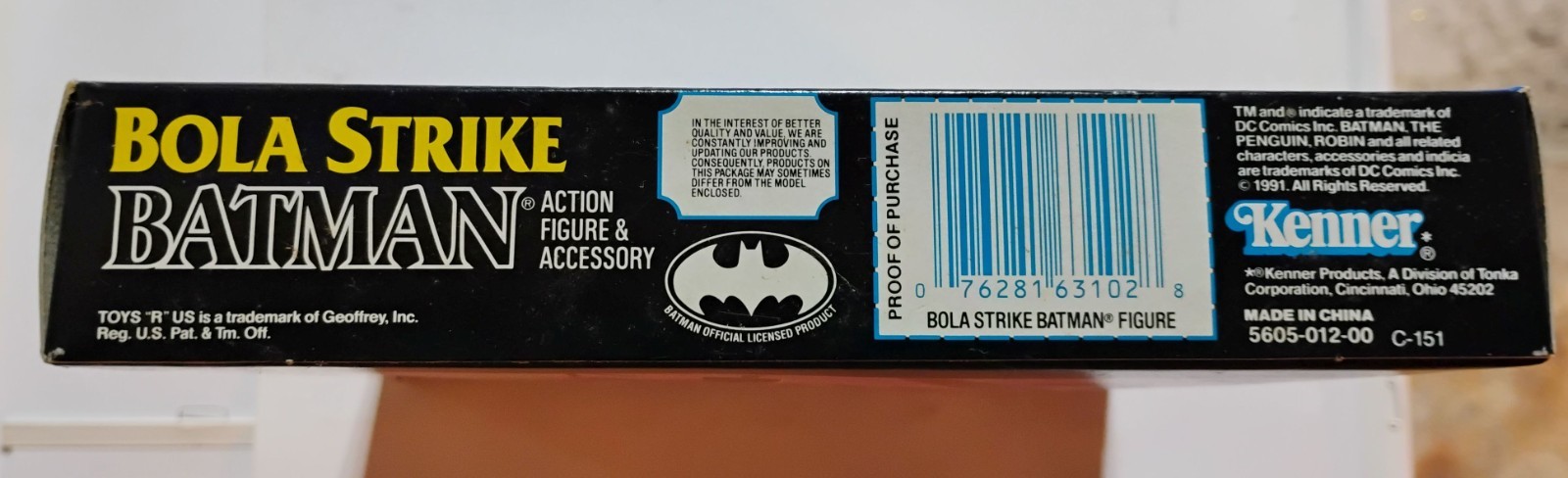 Kenner Batman Returns Bola Strike Batman TRU Limited Edition Boxed 1991