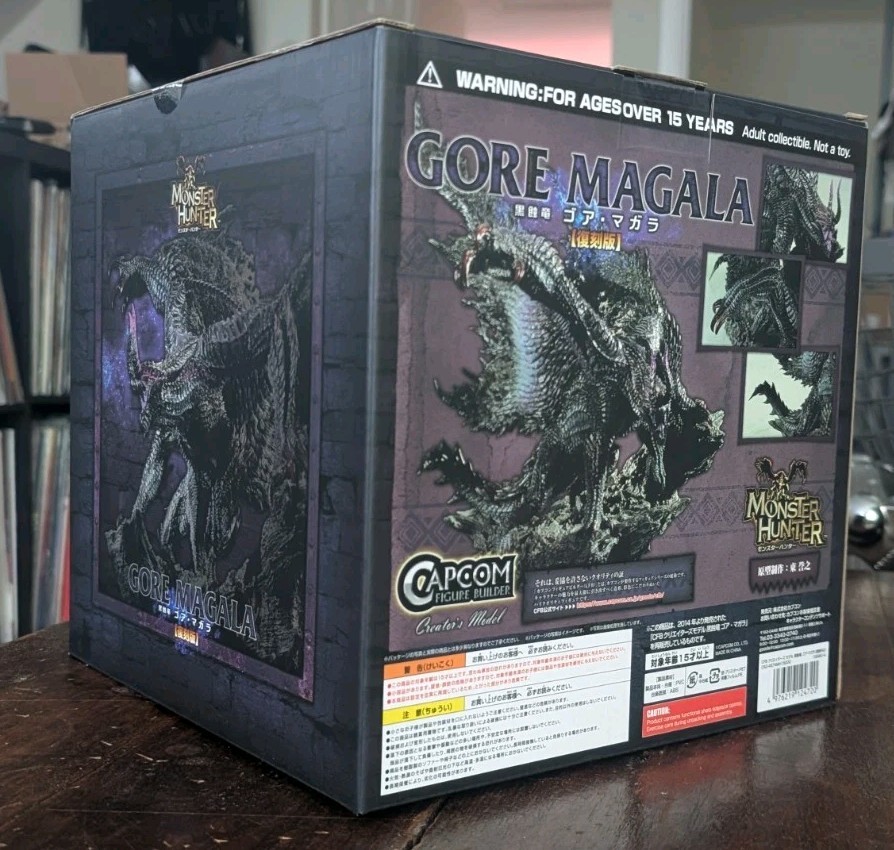 Capcom Monster Hunter Gore Magala Creator’s Model Figure Reprint Edition NEW