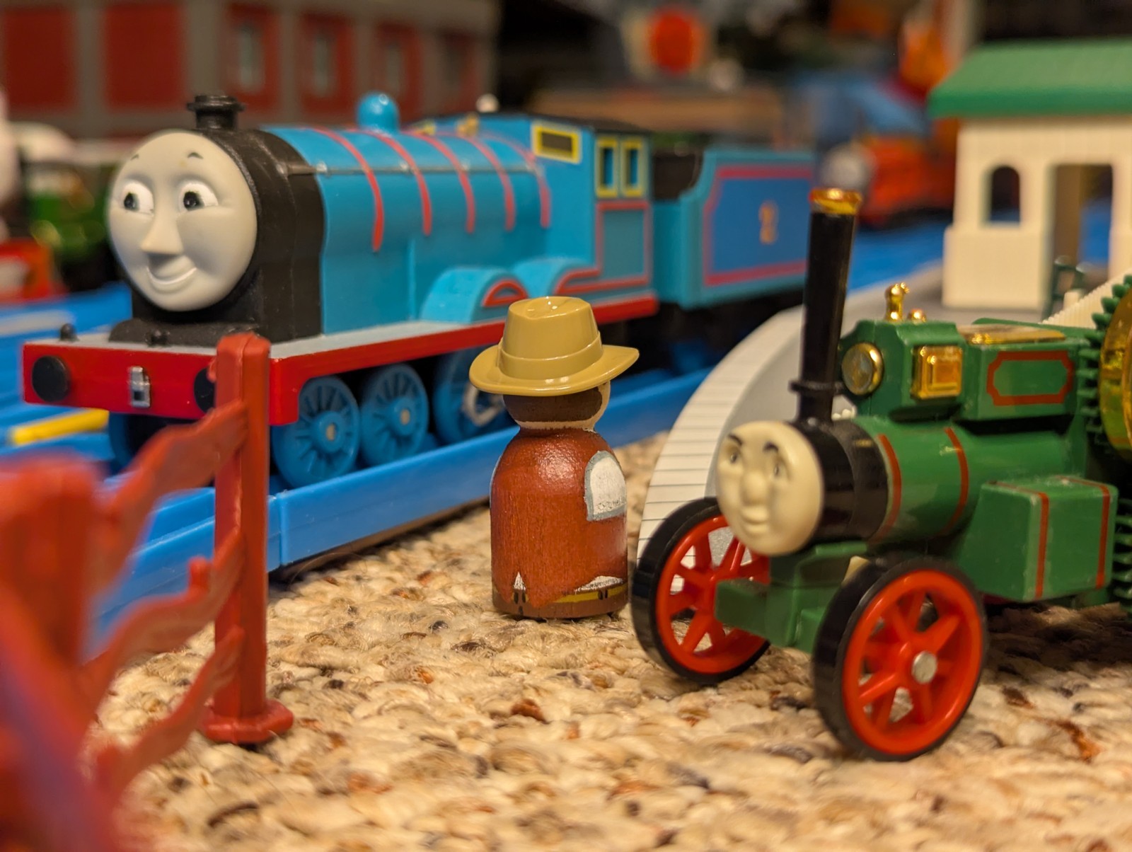 Custom Tomy/Trackmaster-scale Thomas and Friends « Jem Cole » Figure