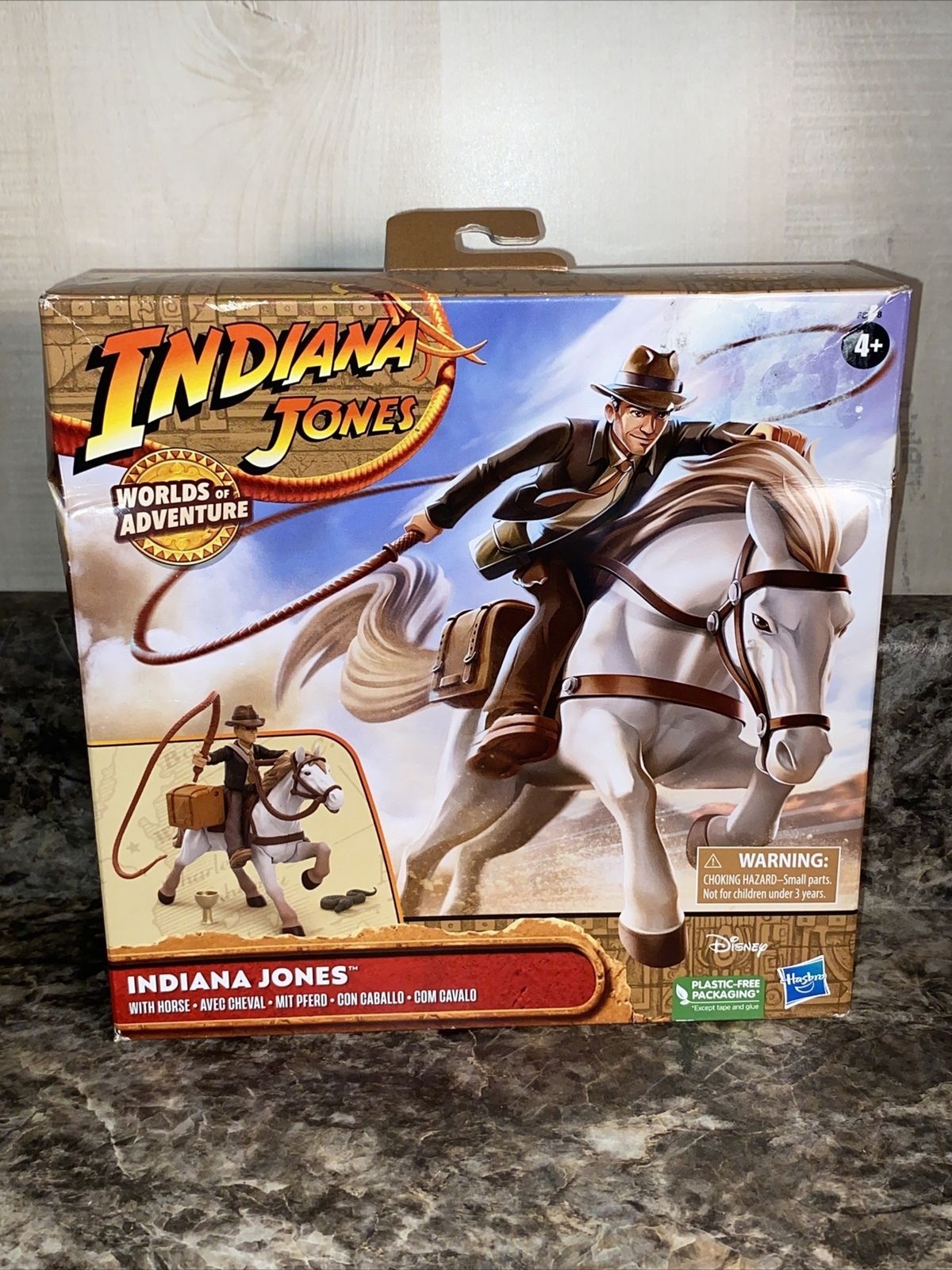 Indiana Jones Worlds of Adventure Indiana Jones with Horse Figure