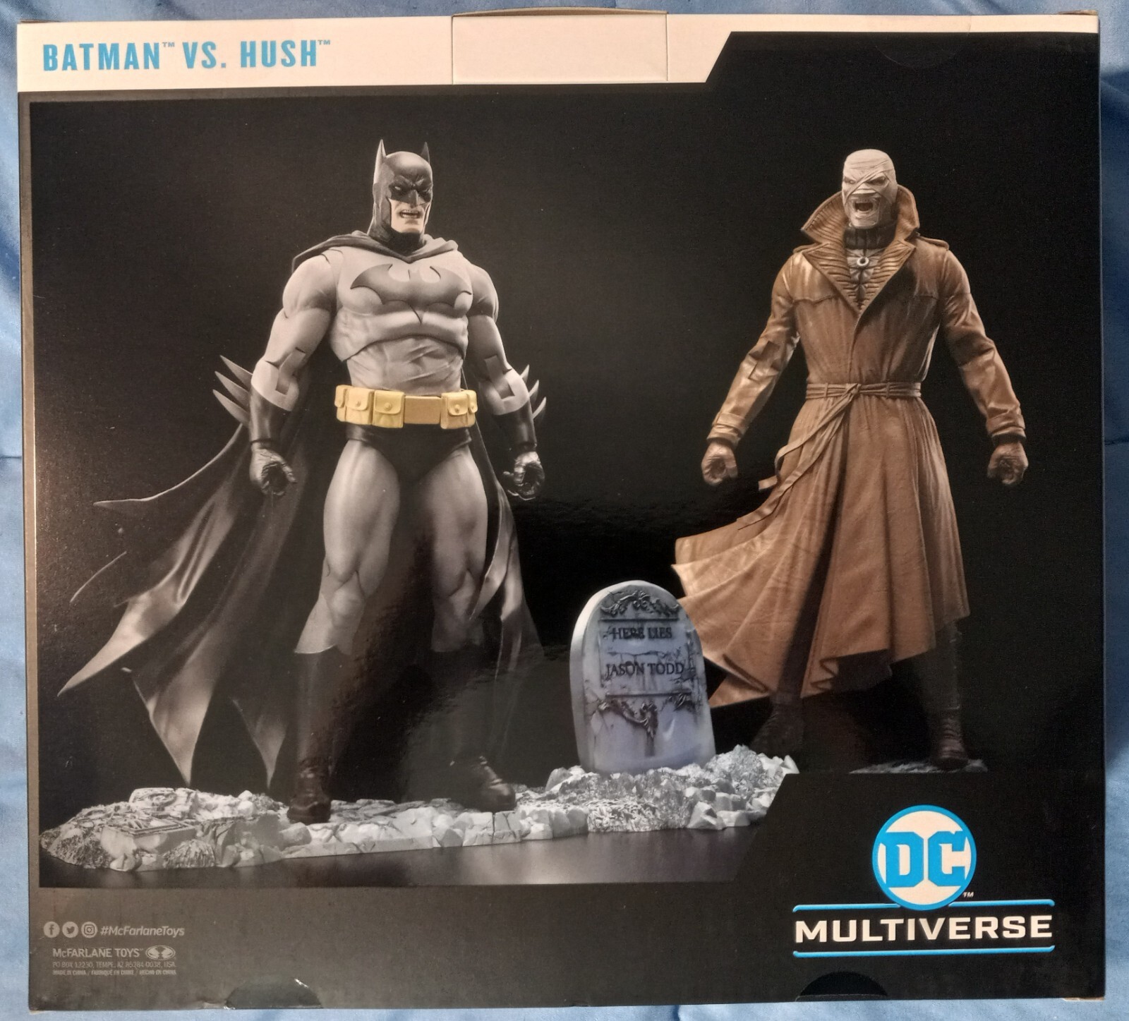 McFarlane Toys DC Multiverse Batman vs Hush 7&Prime; Action Figure Multipack