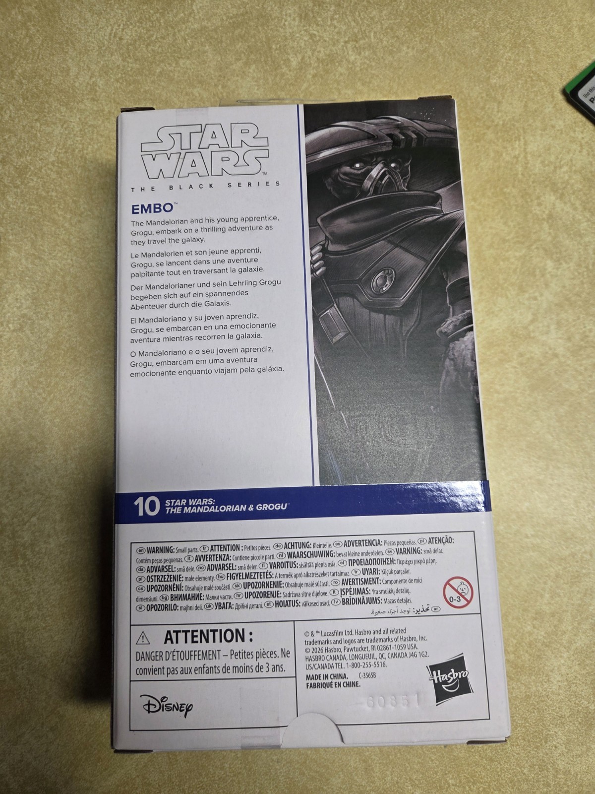 STAR WARS The Black Series Embo First Edition New In Hand