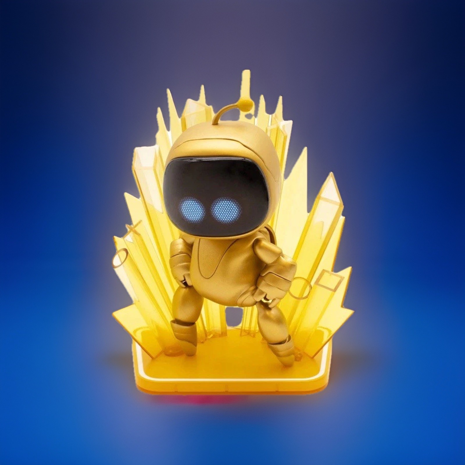 PlayStation Golden Captain Astro Bot 🤖, Culture Fly, 7” Vinyl Figure w/ Stand