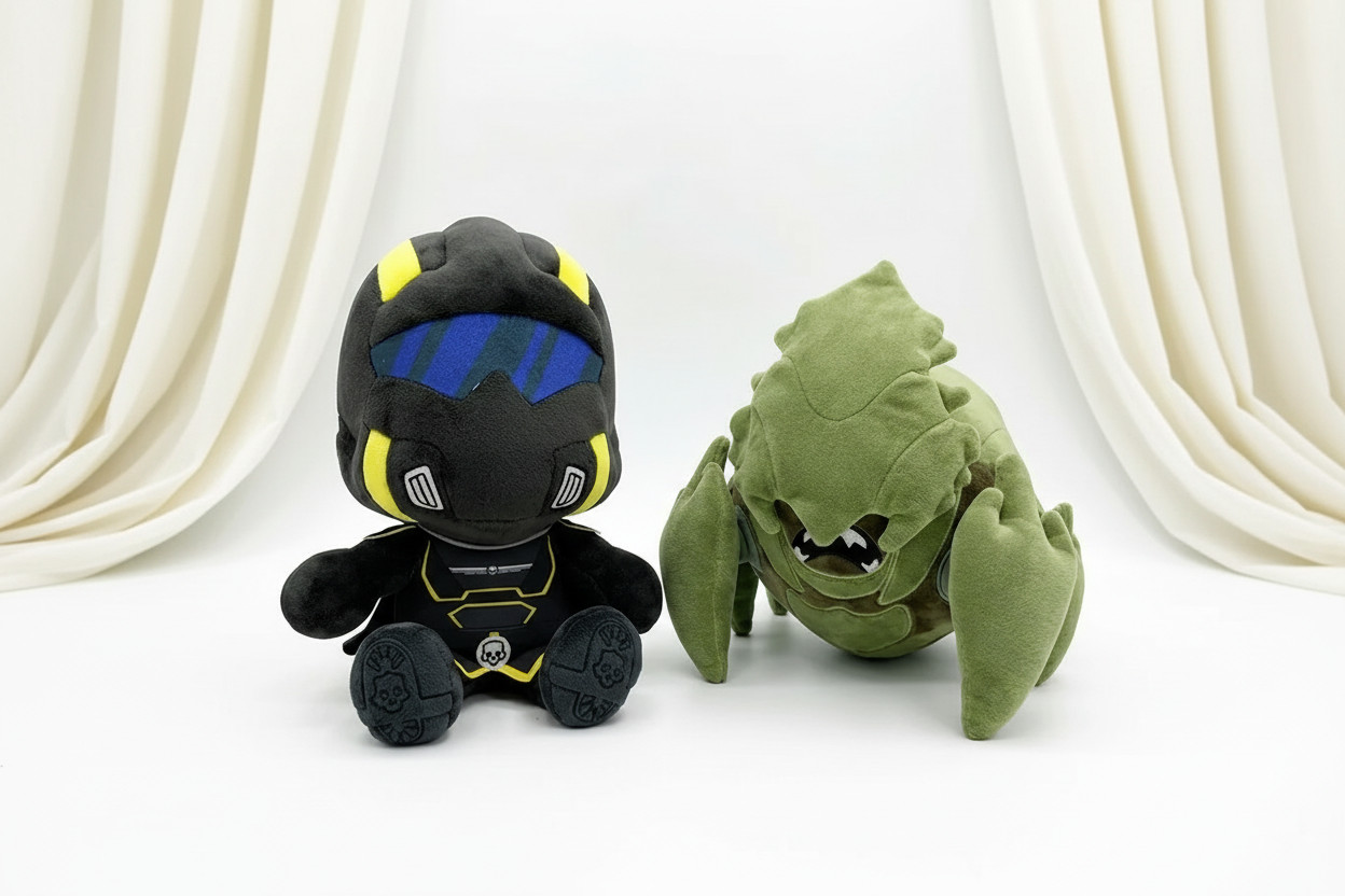 Handmade Helldiver and Terminid Plush – 25cm Collectible Bug & Soldier Toys