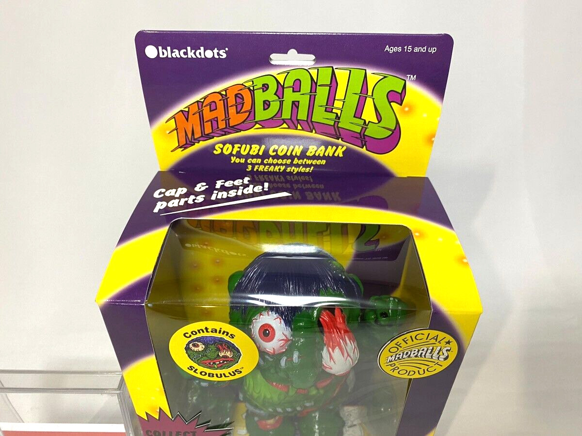 TCFC MADBALLS SOFUBI COIN BANK Slobulus Original Color Soft Vinyl