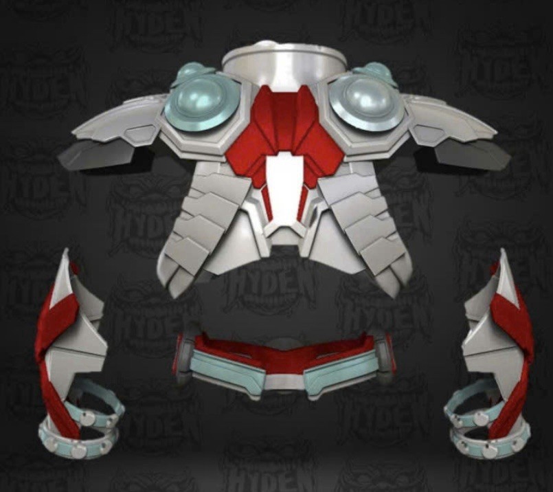 Magneto Armor Kit Sculpt Marvel Rivals Action Figures 1/12 Unpainted ML Ultron