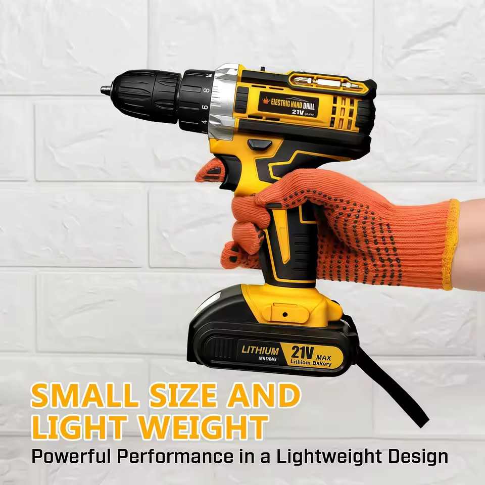 Lithium battery-powered screwdriver, electric screwdriver, electric hand drill,