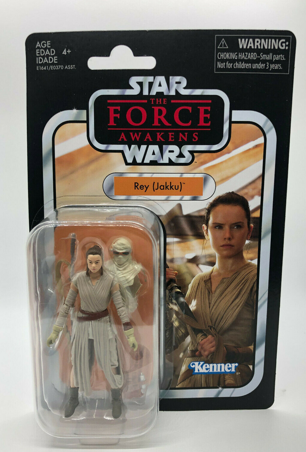 *READ* Star Wars Vintage Collection REY Jakku Force Awakens 3.75&Prime; Figure VC116