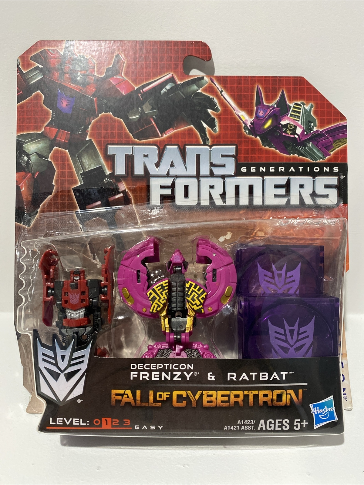 Hasbro-Transformers-Generations-Fall of Cybertron-Frenzy & Ratbat