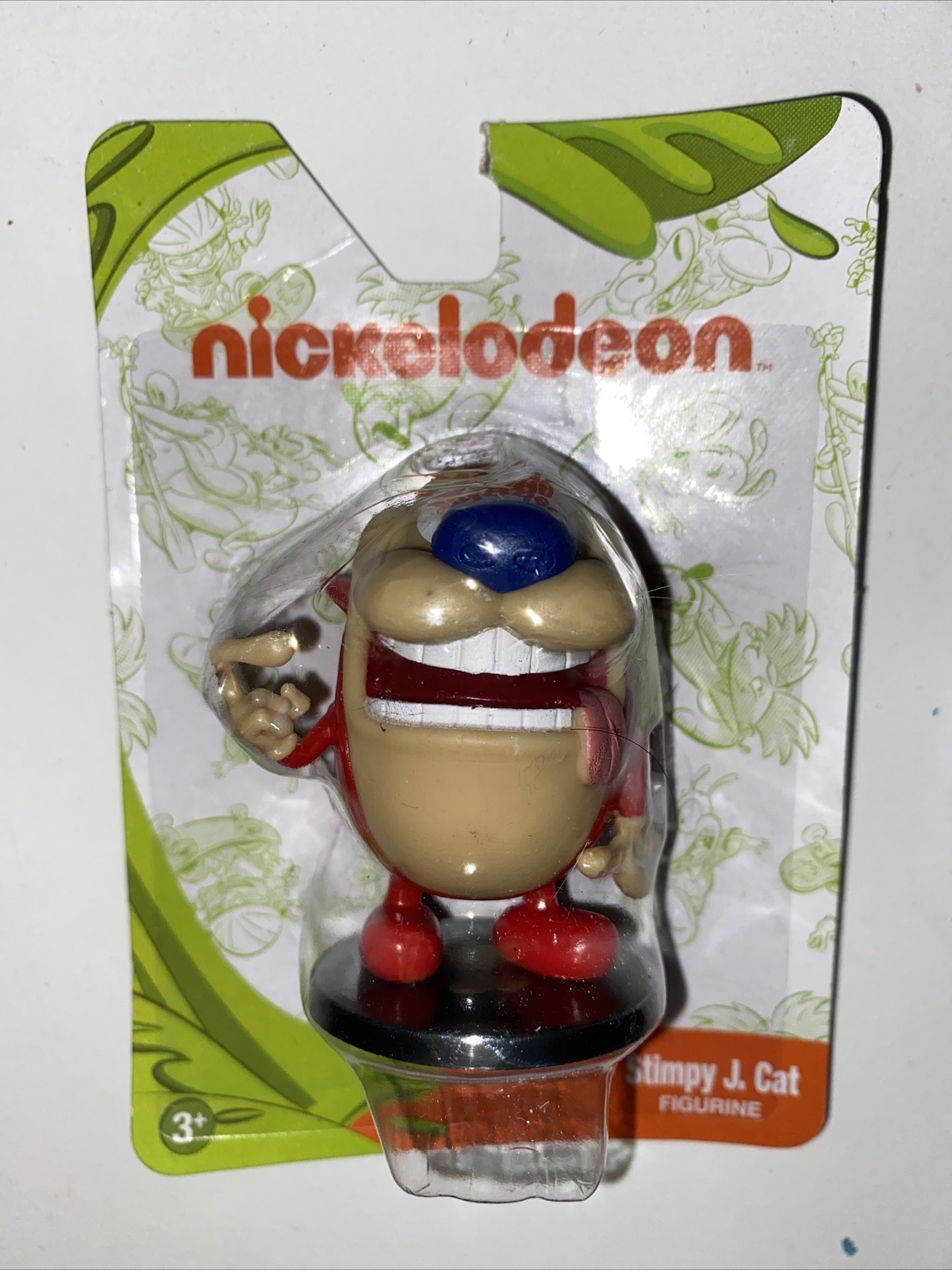 Nickelodeon Collectible Figures 2.5&Prime; Stimpy J. Cat New Sealed 2023