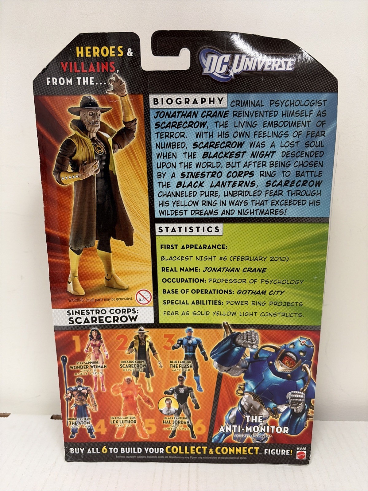 DC Universe Classics Sinestro Corps SCARECROW Wave 17 Figure 2, Anti-Monitor BAF