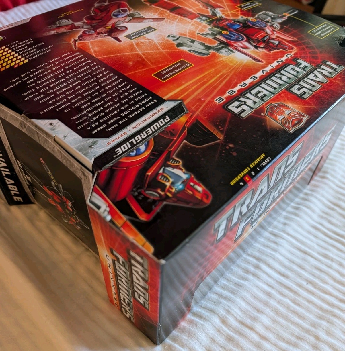 Transformers Universe Ultra Class POWERGLIDE MISB 25th Anniversary Walmart A-10