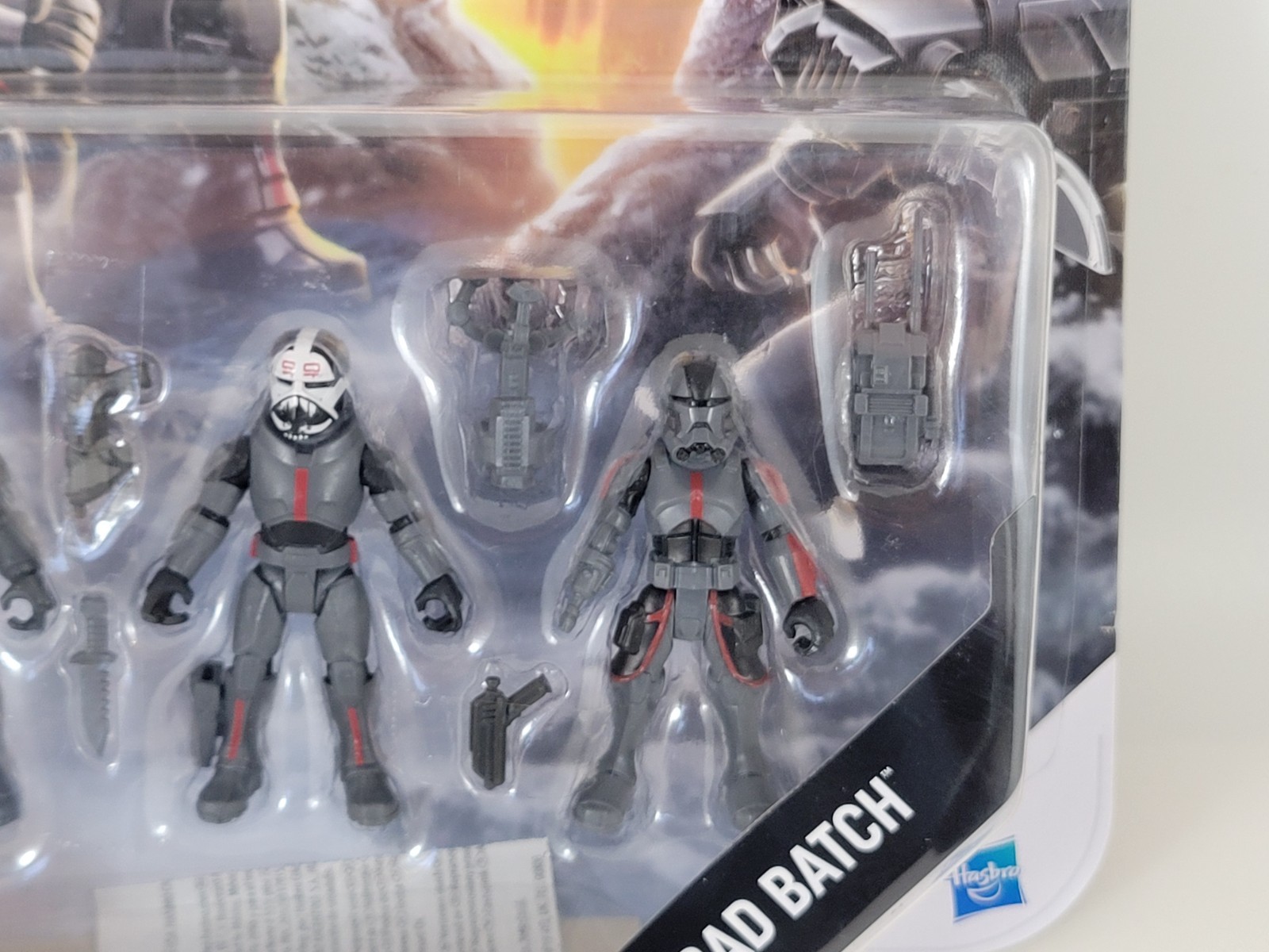 Star Wars Mission Fleet Bad Batch Clone Commando Clash 2.5&Prime; Figures New in Box