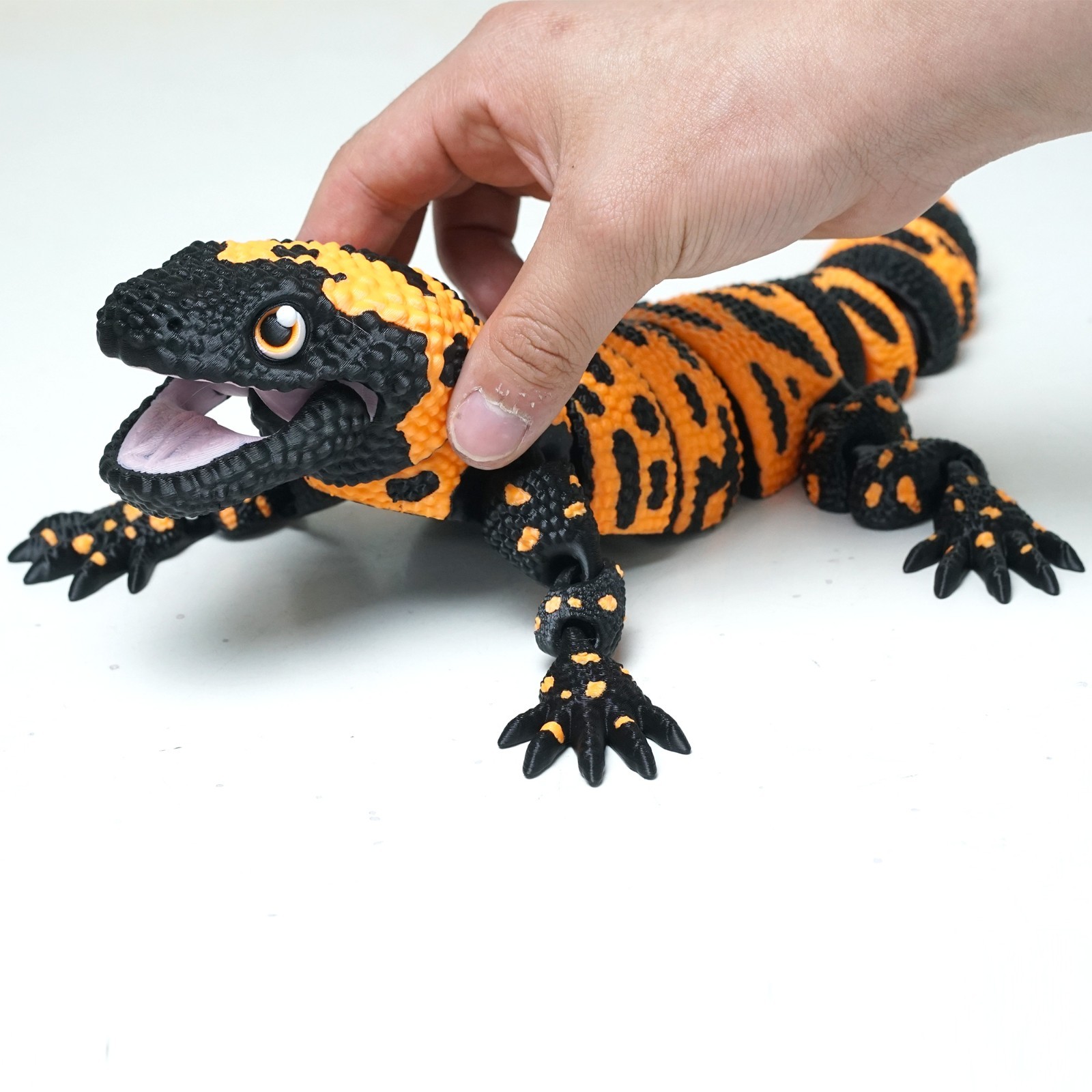 13inch 3D Printed Lizard Model,Articulated Animals Figure,Fidget Toys Home Decor