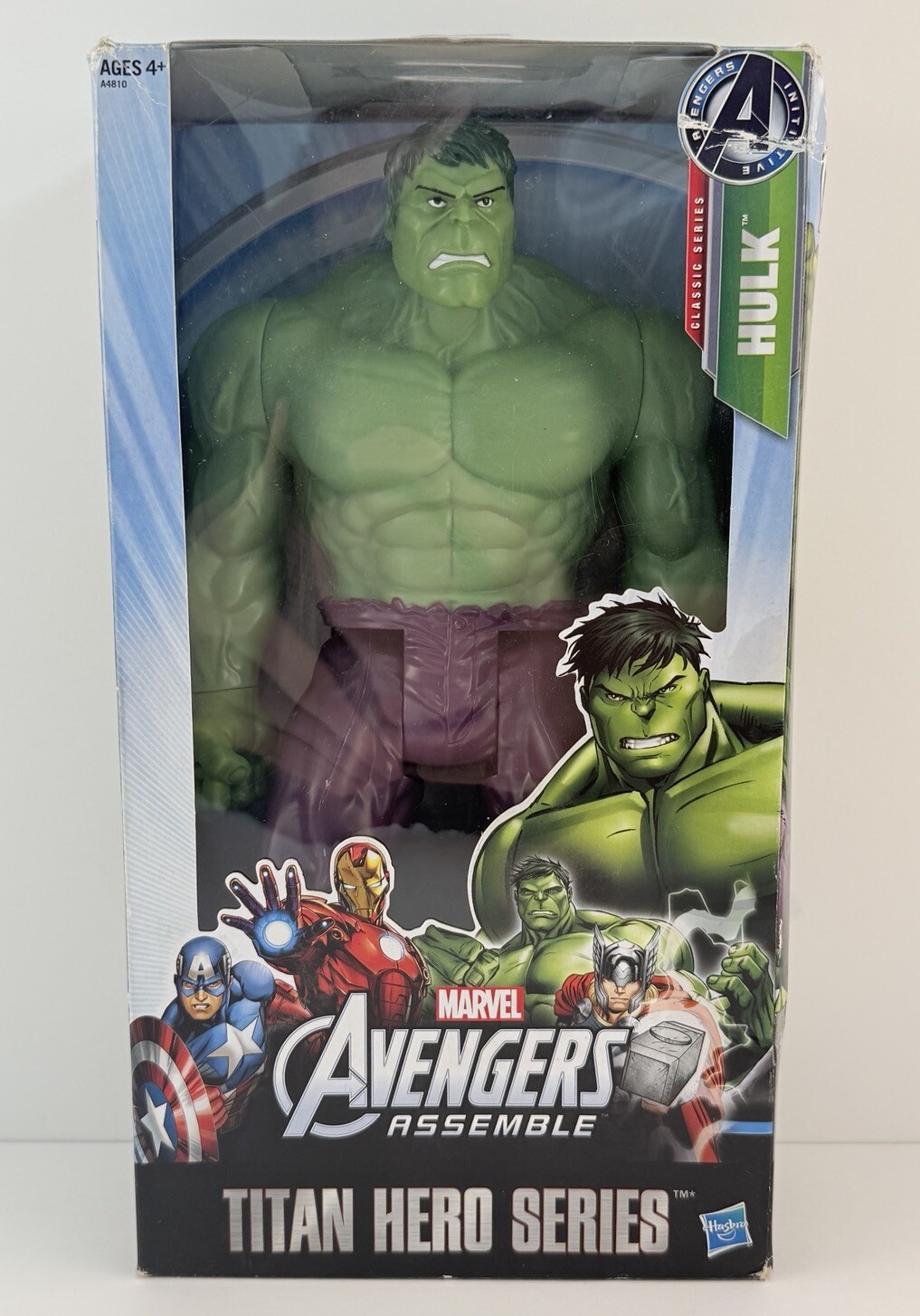 The Hulk-Hasbro Marvel Avengers Assemble Titan Hero Series 12&Prime; Action Figure New
