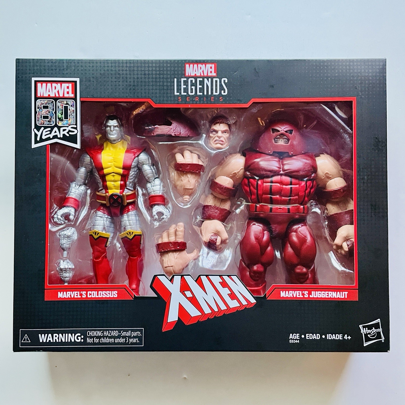 (2019) Marvel Legends: 80th Anniversary X-Men Colossus & Juggernaut 2-Pack NIB