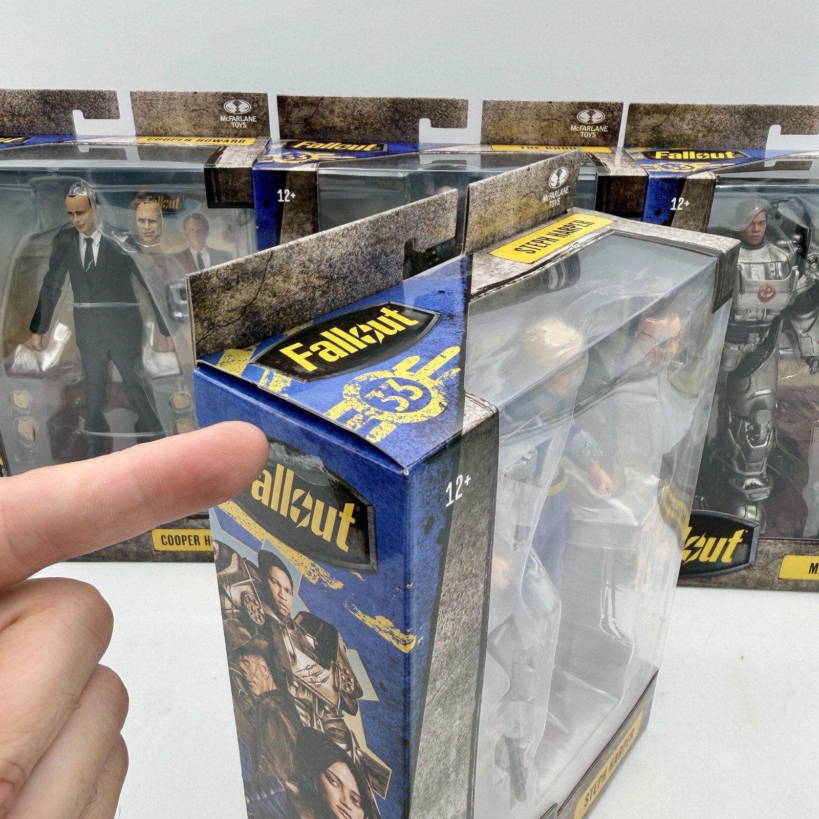 McFarlane Fallout 33 Netflix Figure Set: Cooper Howard The Ghoul Steph & Maximus