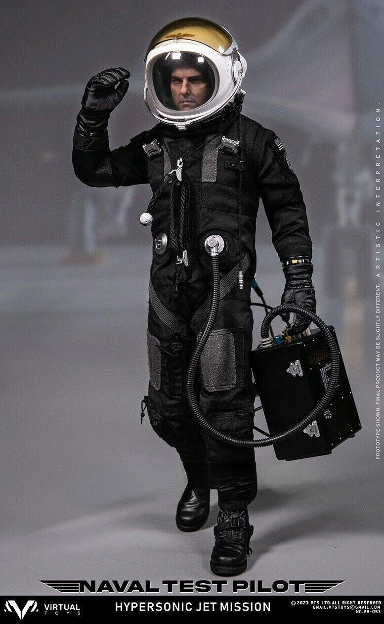 VTS TOYS VM053 US NVAY Hypersonic Jet Mission Naval Test Pilot 1/6 Action FIGURE