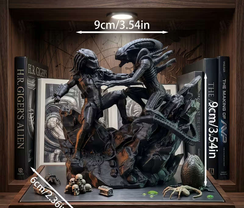 Predator Series Alien Vs Predator Action Statue Figure Gift Toy