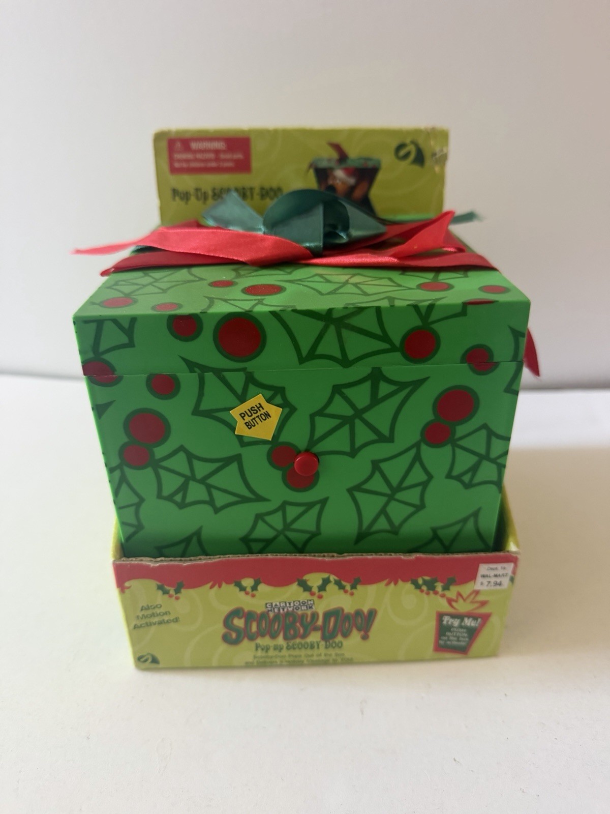 Cartoon Network Scooby-Doo Talking Motion Activated Pop-Up Scooby-Doo 2000