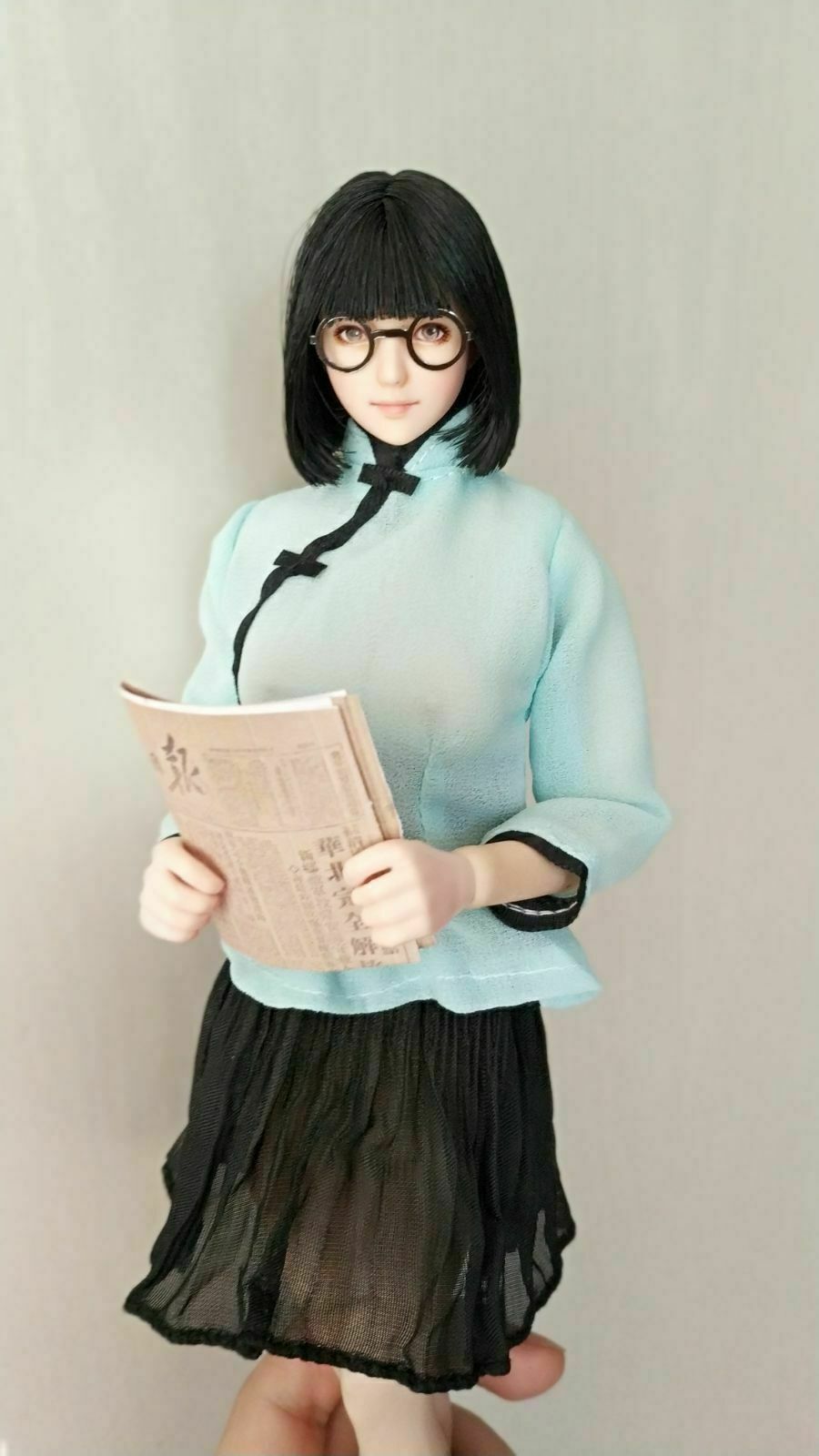 1/6 Scale Female Student Clothes Set Model Suit 12&Prime; Action Figure Doll Toys