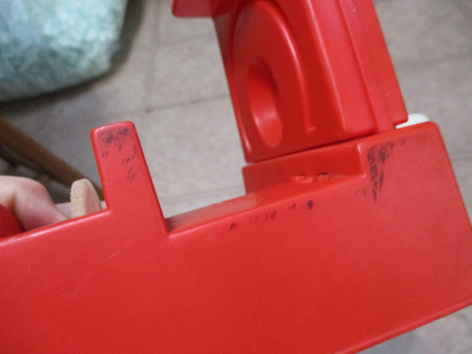 1973 Ideal Evil Kenevil Red Stunt Launcher / Energizer