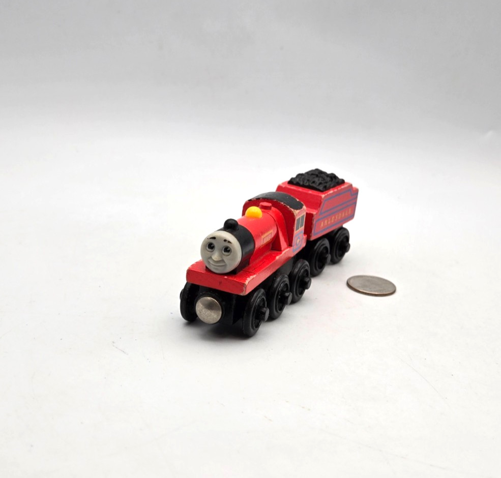 Thomas & Friends Wooden Railway Train Tank Engine – Mike w/ Tender – GUC – 2000