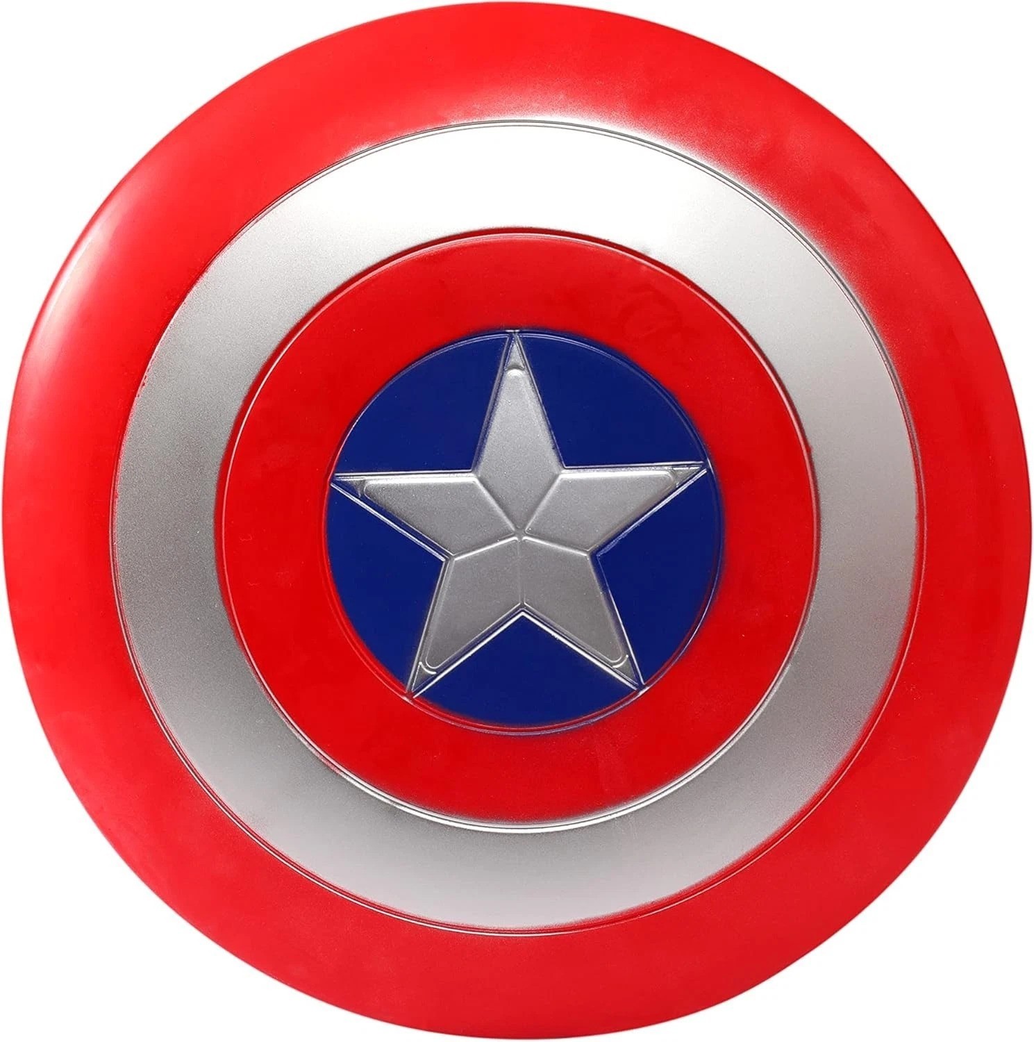 Lightweight 12-Inch PVC Captain Shield – Perfect for Kids Superhero Cosplay