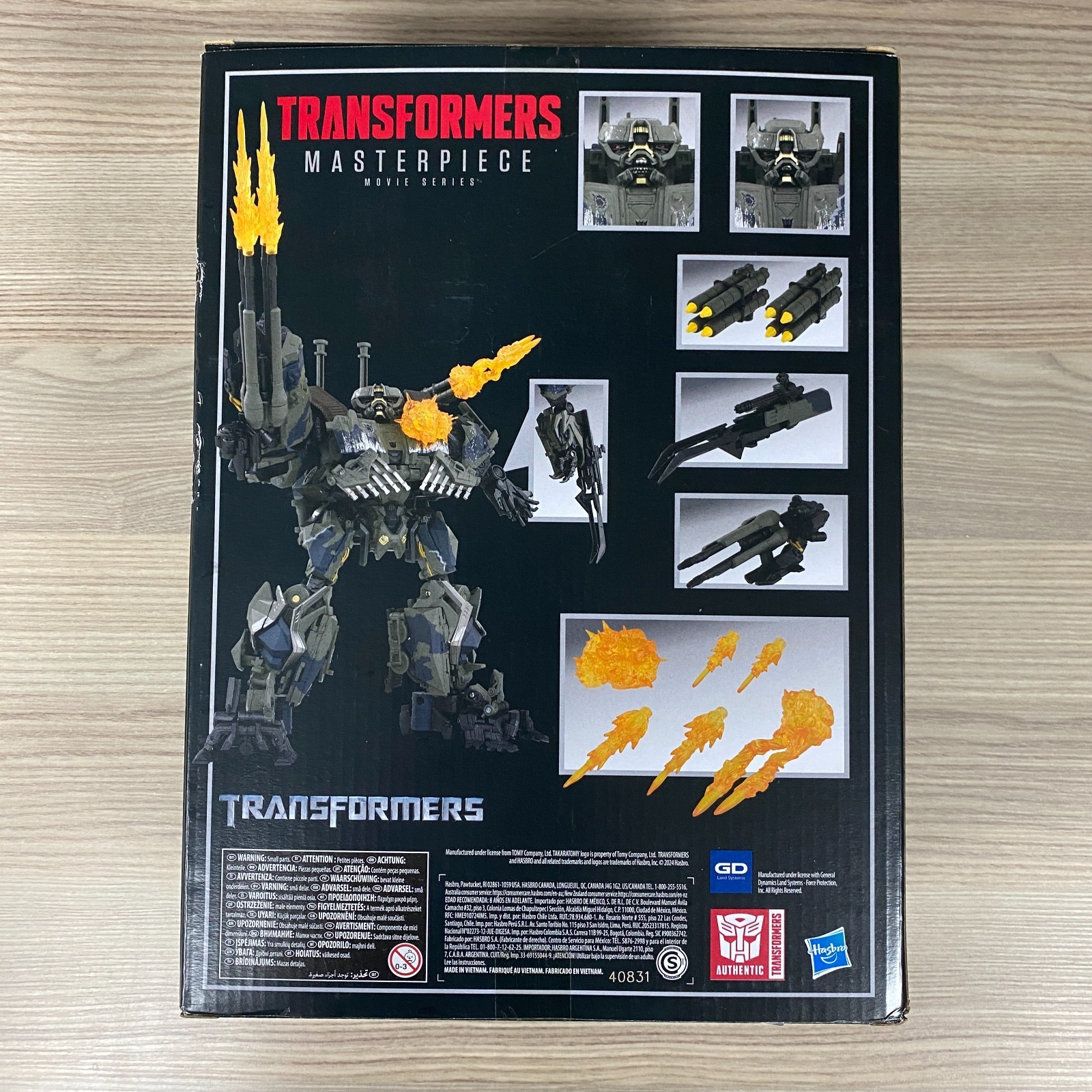 MPM-15 BRAWL DECEPTICON TRANSFORMERS MASTERPIECE MOVIE SERIES FIGURE TOY HASBRO