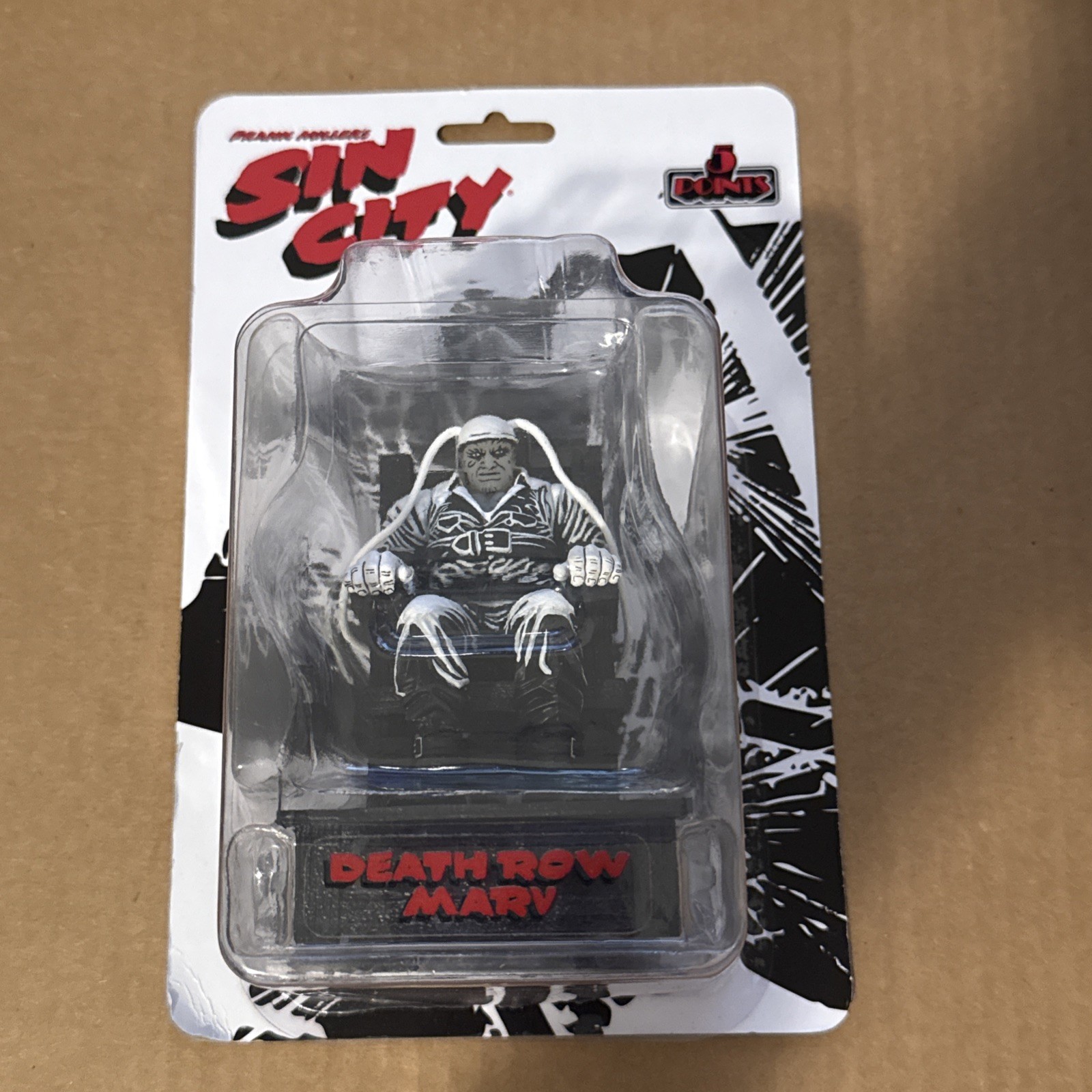 Mezco Toyz Sin City The Hard Goodbye Death Row Marv SDCC 2022 Exclusive NIB