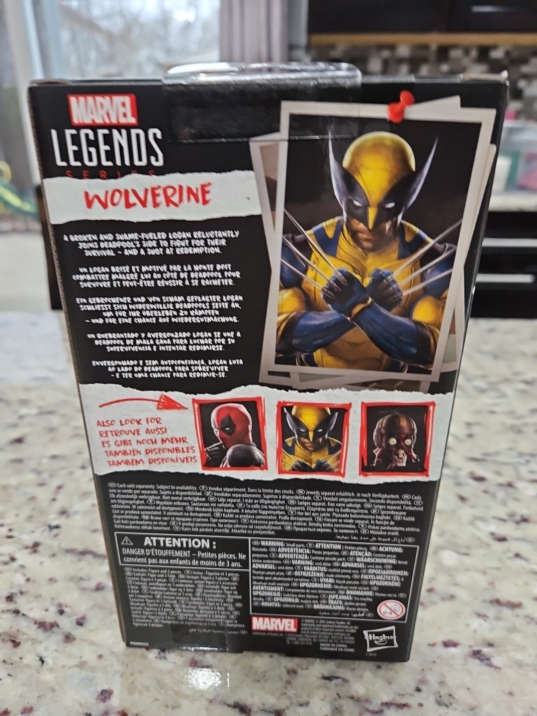 Marvel Legends Series Deadpool & Wolverine 6” Wolverine Action Figure 2024 MISB
