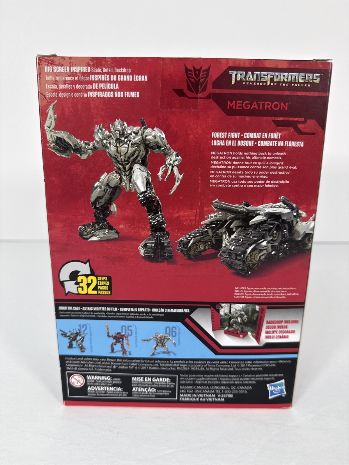 Transformers Studio Series 13 MEGATRON Voyager Class ROTF Hasbro Tank